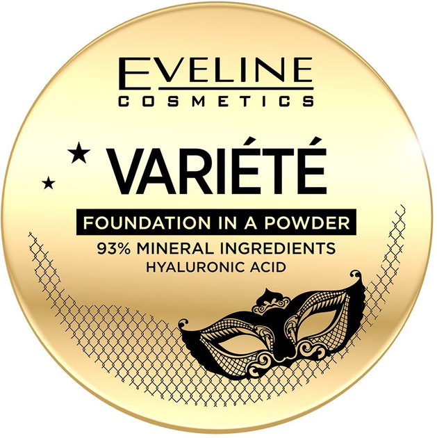 Puder do twarzy Eveline Variete Foundation in a Powder w kompakcie No. 02 Natural 8 g (5901761940688) - obraz 2