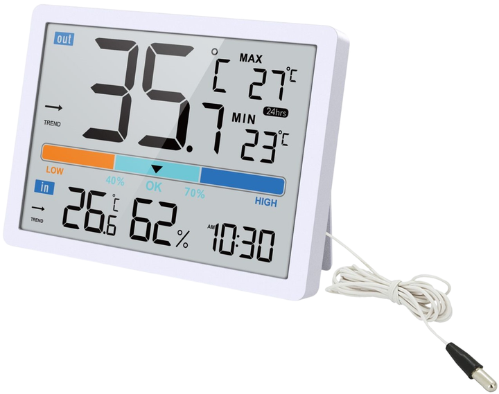 Stacja pogodowa Meteo SP109 White (05SP109) - obraz 2