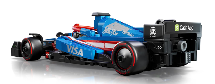 Конструктор LEGO Speed Champions Болід F1 Visa Cash App RB VCARB 01 248 елементів (77246) - зображення 5