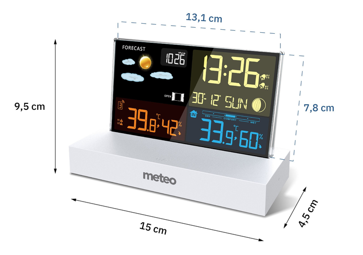 Stacja pogodowa Meteo SP110B White (05SP110B) - obraz 6