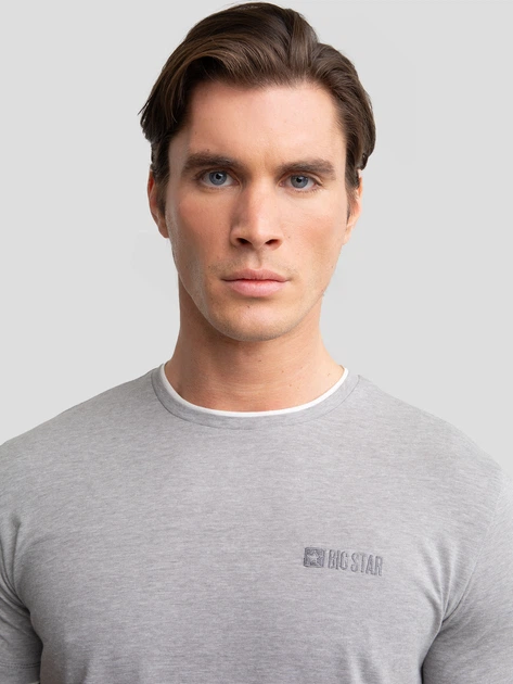 Koszulka damska bawełniana Big Star Fredris 903 L Szara (5900714831622) - obraz 5