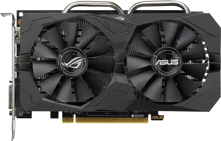 Asus PCI-Ex Radeon RX 460 ROG Strix 4GB GDDR5 (128bit) (1200/7000