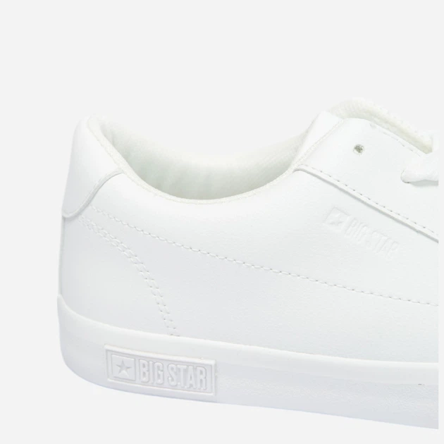 Чоловічі кеди низькі Big Star Nn174250 101 41 Білі (5900714730970) - зображення 6