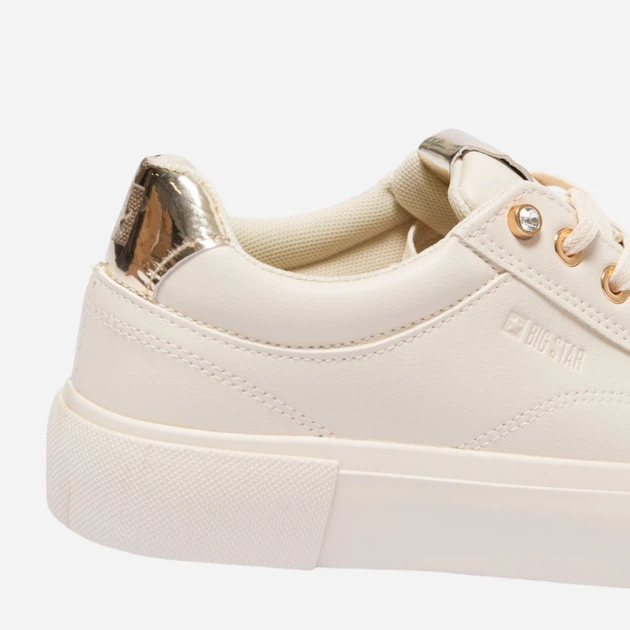 Жіночі снікери Big Star Nn274210 801 40 Бежеві (5900714752903) - зображення 6