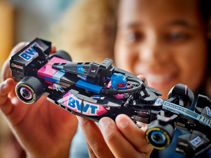 Zestaw klocków LEGO Speed Champions Bolid F1 BWT Alpine Team A524 258 elementów (77248) - obraz 9