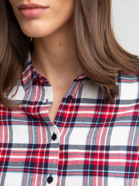 Сорочка жіноча Big Star Petrini 603 XL Червона (5900714832711) - зображення 6