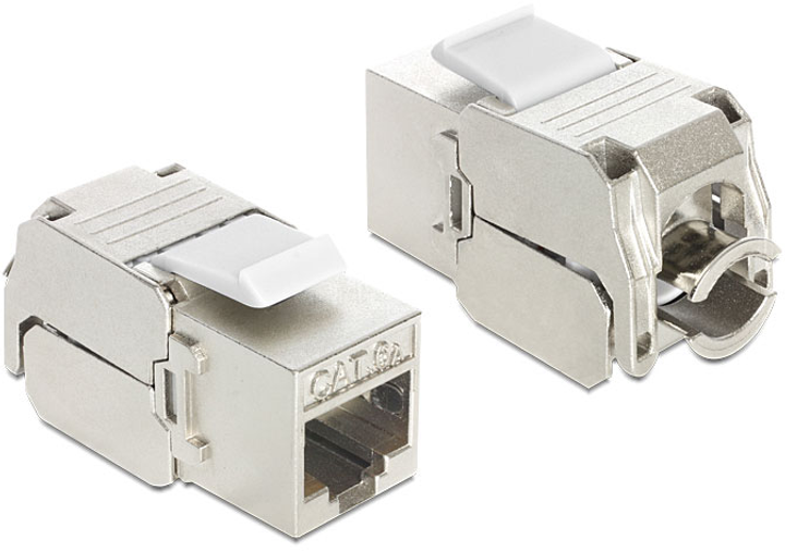 Moduł Delock Keystone RJ-45 > LSA Cat.6A (4043619862054) - obraz 1