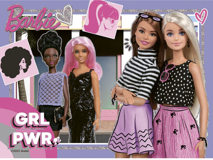 Zestaw puzzli Ravensburger Barbie 19 x 14 cm 12+16+20+24 elementów (4005556031740) - obraz 3