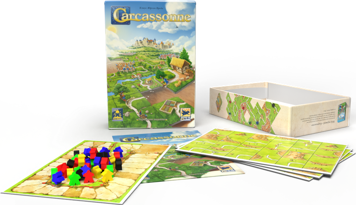 Настільна гра Feelindigo Carcassonne 3.0 Річка та Абат (FI22045) - зображення 3