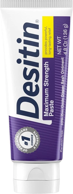 Дитячий крем від попрілостей Desitin Maximum Strength 136 г - зображення 3