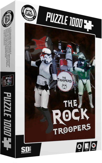 Puzzle Sd Toys Original Stormtrooper The Rock Troopers 68 x 48 cm 1000 elementów (8435450241178) - obraz 1