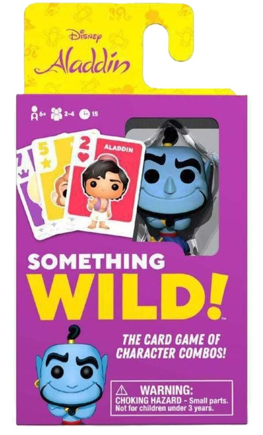 Настільна гра Funko Something Wild Card Aladdin (німецьке/іспанське/італійське видання) (889698518758) - зображення 1