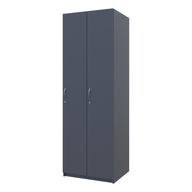 Роздягальня Doros 2-х секційна Графіт 2 ДСП 60х52х180 DRS-011613 (40512886) - Фото 1 Роздягальня Doros 2-х секційна Графіт 2 ДСП 60х52х180 DRS-011613 (40512886) - зображення 1