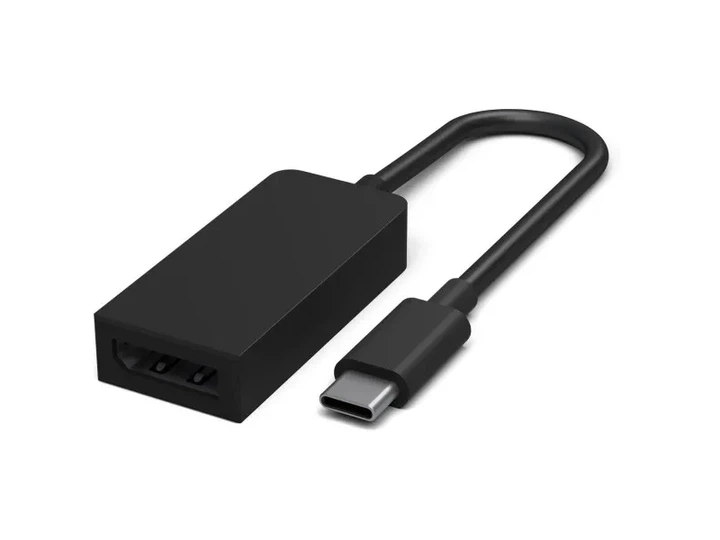 Перехідник Microsoft USB-C to DisplayPort Adapter Black (JVZ-00002) - Фото 1 Перехідник Microsoft USB-C to DisplayPort Adapter Black (JVZ-00002) - изображение 1