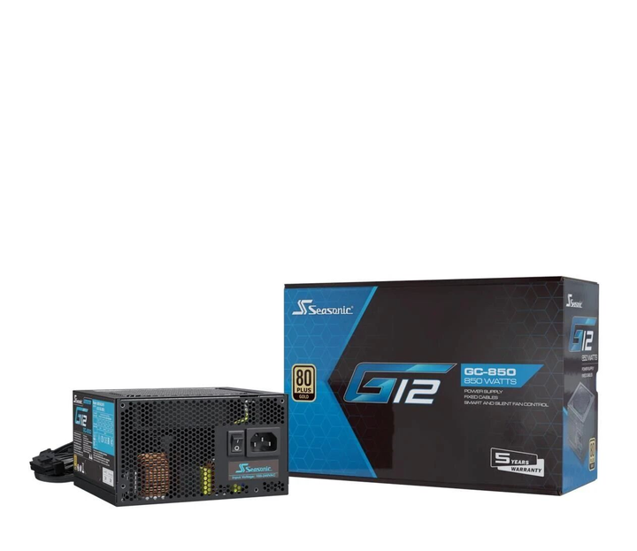 Блок питания Seasonic G12 v.2 850W 80 Plus Gold (SSP-850RT2) EU - изображение 5