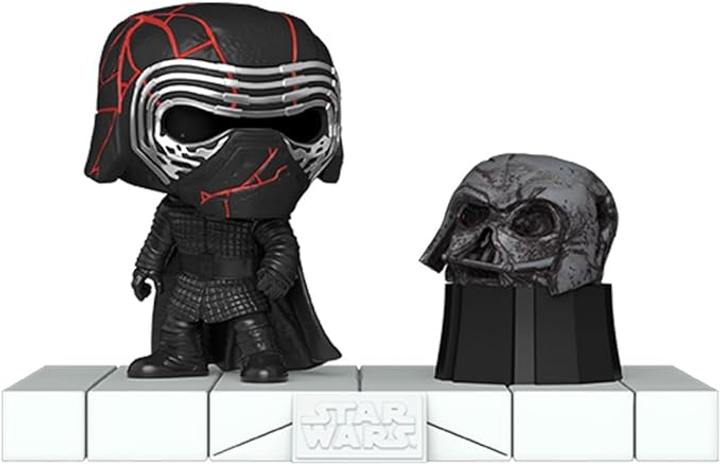 Фігурка Funko POP Deluxe Star Wars Кайло Рен у шоломі Дарта Вейдера 16 см (889698807722) - зображення 2