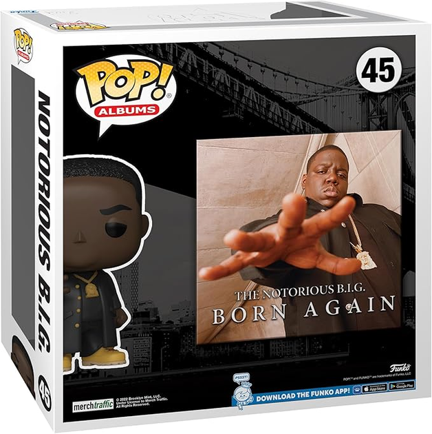 Figurka Funko POP Album Biggiego Smallsa Born Again 9 cm (889698674492) - obraz 2