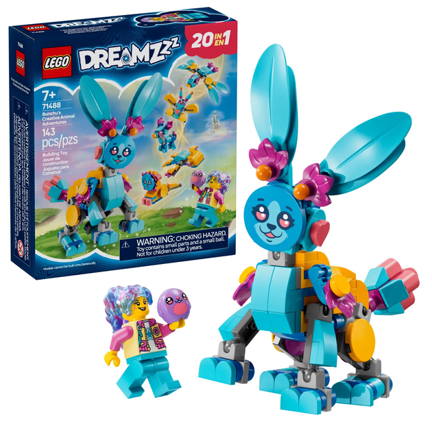 Конструктор LEGO DREAMZzz 20 в 1 Творчі пригоди Бунчу 143 елементи (71488) - зображення 2