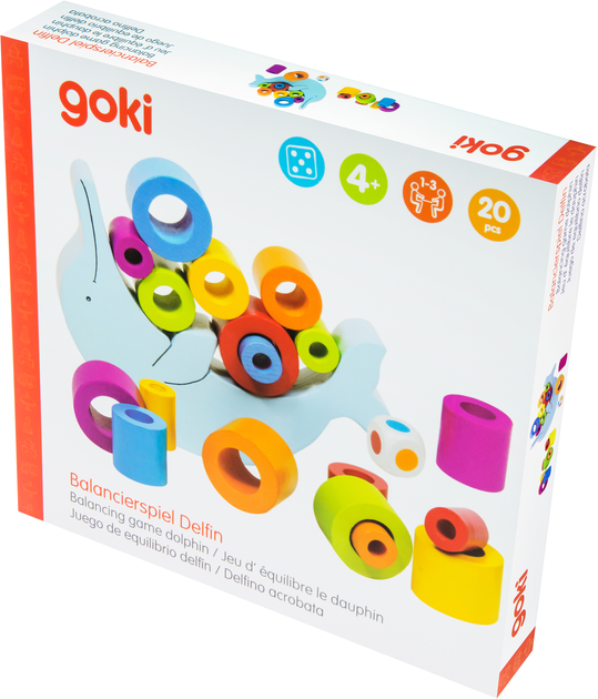 Gra edukacyjna Goki Balansujący delfin (4013594569019) - obraz 4