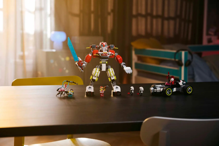 Zestaw klocków LEGO DREAMZzz Tygrysi mech Coopera i hot rod Zero 1006 elementów (71497) - obraz 10
