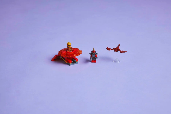 Конструктор LEGO Ninjago Дракон Кая Спін-джитсу 54 елементи (71823) - зображення 10
