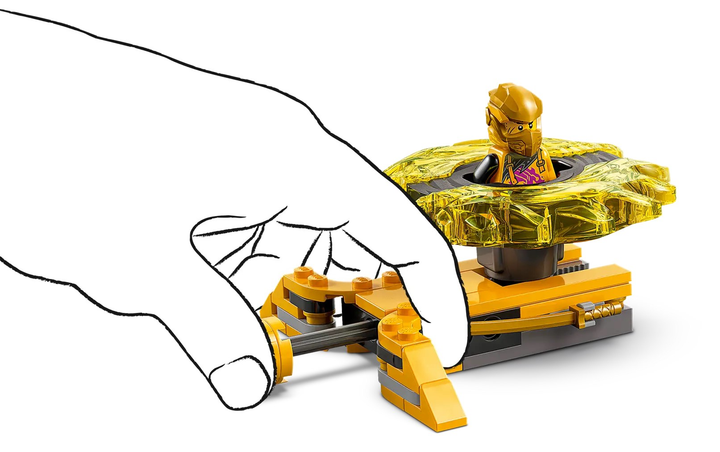 Zestaw klocków LEGO Ninjago Smocze Spinjitzu — zestaw bitewny 186 elementów (71826) - obraz 5