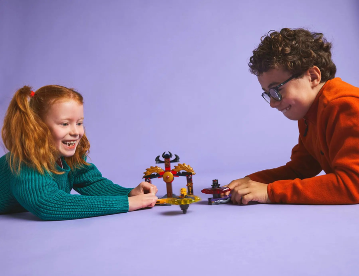 Zestaw klocków LEGO Ninjago Smocze Spinjitzu — zestaw bitewny 186 elementów (71826) - obraz 9