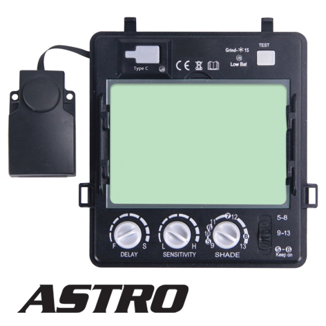 Зварювальна маска ASTRO TRUE COLOR з автотемнінням YATO (YT-73930) - зображення 10