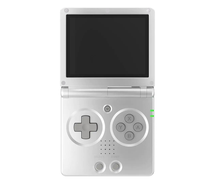 Anbernic RG35XXSP シルバー 専用ケース付き　新品 64gb Портативная игровая ретро консоль приставка ANBERNIC RG35XX