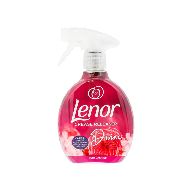 Спрей для удаления неприятных запахов и выравнивания формы одежды Lenor Divine 2in1 Crease Releaser Faltenglatt & Textilerfrischer 500 мл - Фото 6 Спрей для удаления неприятных запахов и выравнивания формы одежды Lenor Divine 2in1 Crease Releaser Faltenglatt & Textilerfrischer 500 мл - изображение 6