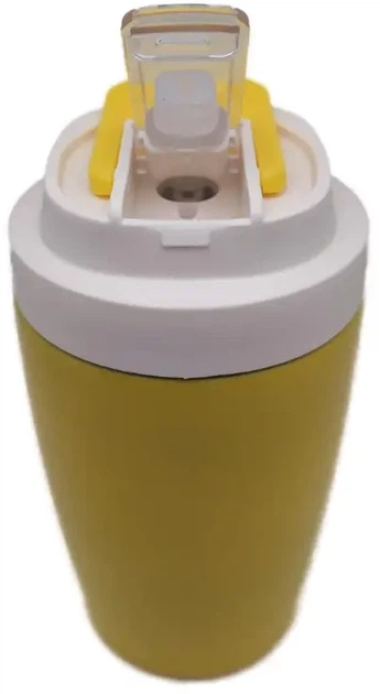 Термокружка Krauzer 350 мл Желтая (89-350 Yellow) - Фото 3 Термокружка Krauzer 350 мл Желтая (89-350 Yellow) - изображение 3