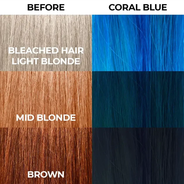 Фарба для волосся Коралово-синя Stargazer Semi-permanent hair colour Coral blue 70 мл - Фото 4 Фарба для волосся Коралово-синя Stargazer Semi-permanent hair colour Coral blue 70 мл - зображення 4