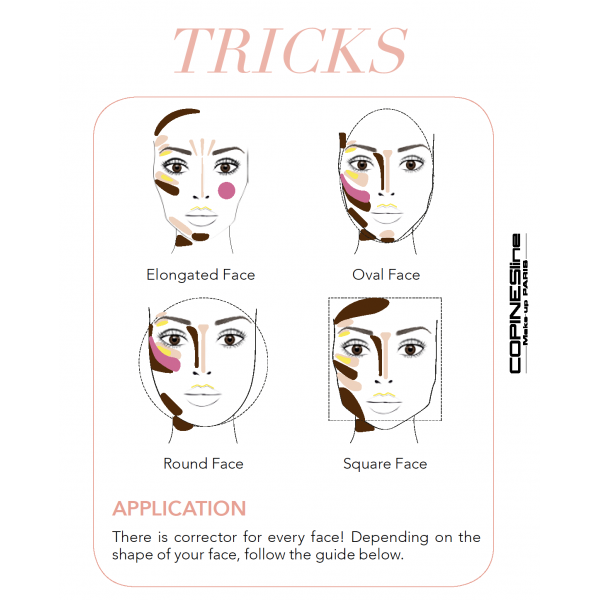 Палитра контуринга для лица Copines line Paris CONTOUR PALETTES - изображение 4