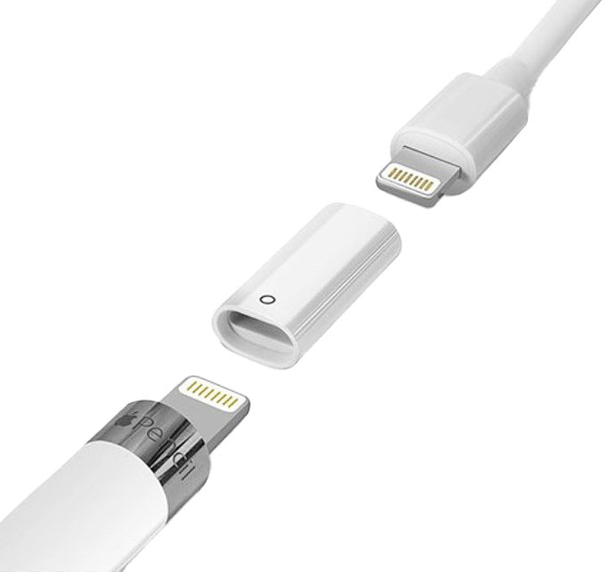 Adapter Apple Pencil Lightning White (923-00817) - obraz 1