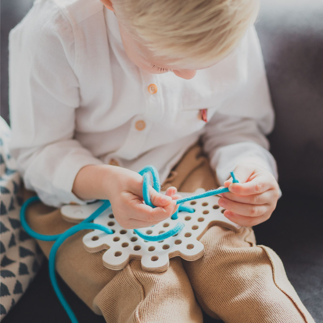 Іграшка розвиваюча Milin Montessori Динозавр Антек (5902490418127) - зображення 5