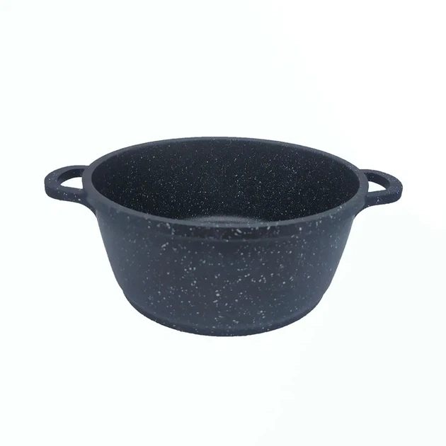 Кованая кастрюля Krauzer с крышкой для масла 24х10.5 см 4.5 л (77081) - Фото 2 Кованая кастрюля Krauzer с крышкой для масла 24х10.5 см 4.5 л (77081) - изображение 2
