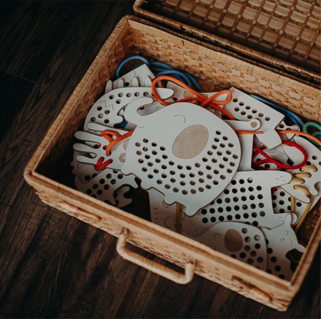 Zabawka edukacyjna Milin Montessori Słoń Alfred (5902490418202) - obraz 6