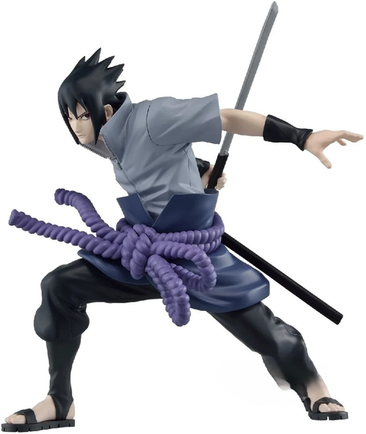 Фігурка Banpresto Naruto Shippuden - Vibration Stars Uchiha Sasuke III 13 см (4983164196672) - зображення 1