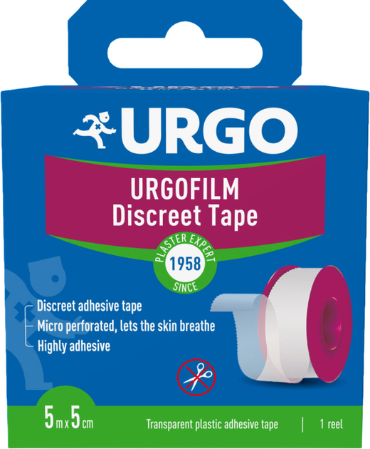 Пластир URGO Film 5 м х 5 см (16728) - зображення 1