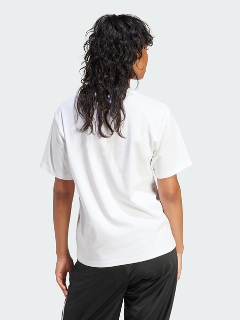 Футболка бавовняна жіноча Adidas Originals Trefoil Tee IR9534 M White (4066757403446) - зображення 2