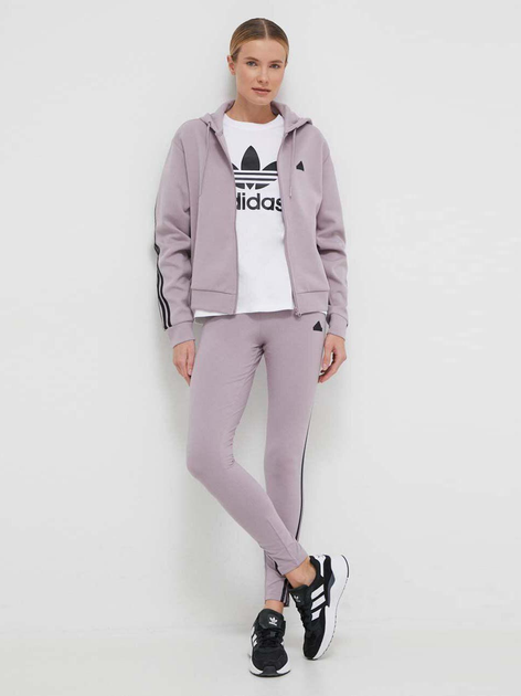 Футболка бавовняна жіноча Adidas Originals Trefoil Tee IR9534 M White (4066757403446) - зображення 8