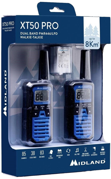 Рація MidLand XT50 Pro Duo (8011869203893) - зображення 5