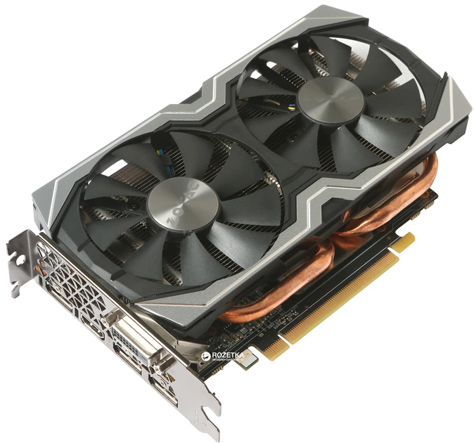 Відеокарта Zotac PCI-Ex GeForce GTX 1060 AMP Edition 6GB GDDR5