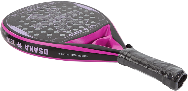 Ракетка для падел тенісу Osaka Vision Pro Padel Racket Tech Pink (5404024598331) - зображення 4
