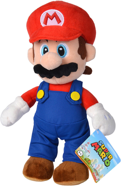 Maskotka Simba Super Mario Bros Mario 30 cm (8425611344275) - obraz 1