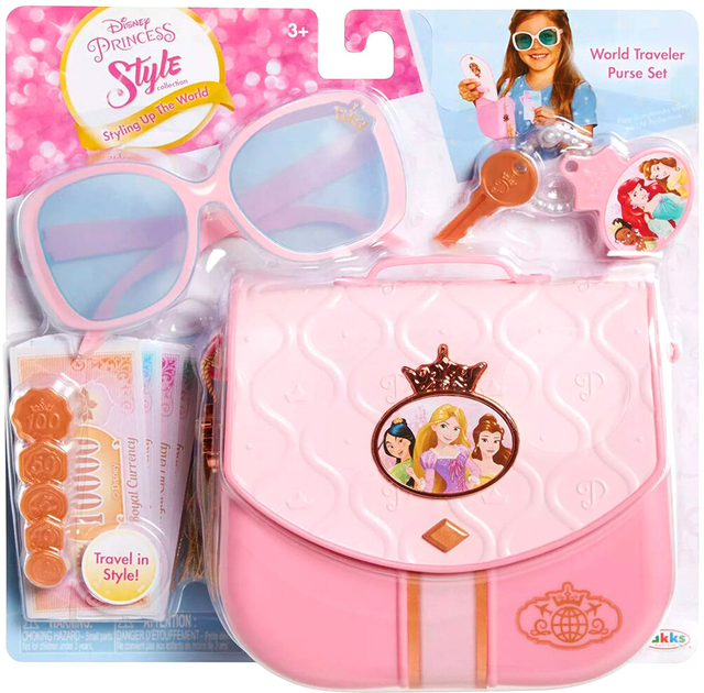 Torebka Jakks Pacific Disney Princess World Traveler Purse Set z akcesoriami (192995208773) - obraz 1