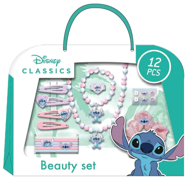 Zestaw biżuterii Cerda Disney Stitch z akcesoriami (18445484401308) - obraz 1