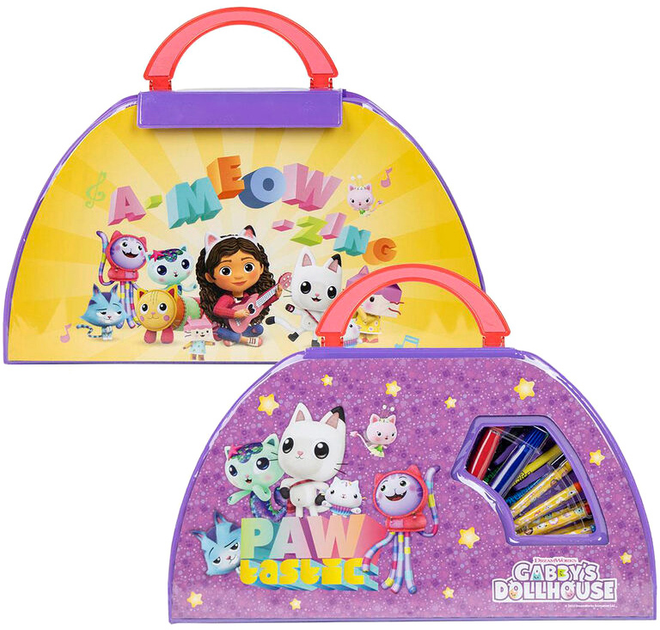 Zestaw kreatywny Cerda Gabbys Dollhouse Stationery Set 50 elementów (8445484303797) - obraz 5