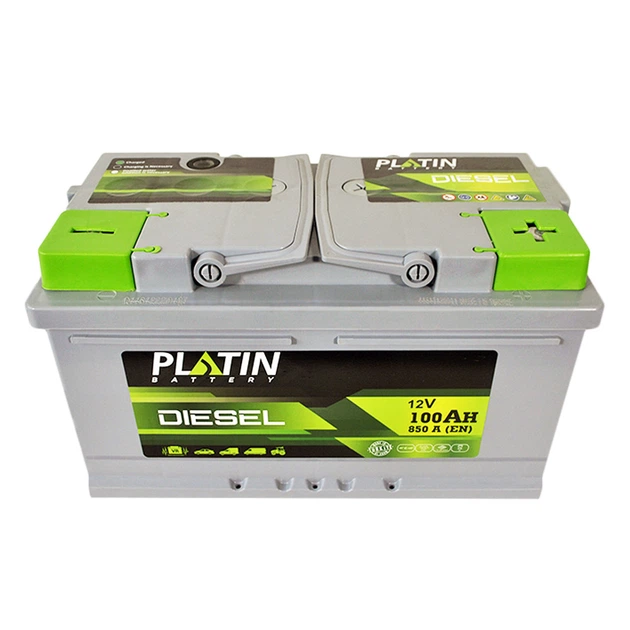 Автомобільний акумулятор PLATIN Silver Diesel MF 100Ah 850A R+ 6002321 - зображення 2