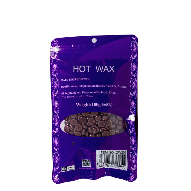 Воск плёночный для депиляции в гранулах Konsung Hot Wax 100 г Chocolate - Фото 2 Воск плёночный для депиляции в гранулах Konsung Hot Wax 100 г Chocolate - изображение 2